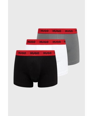 HUGO bokserki (3-pack) 50469766 męskie kolor szary