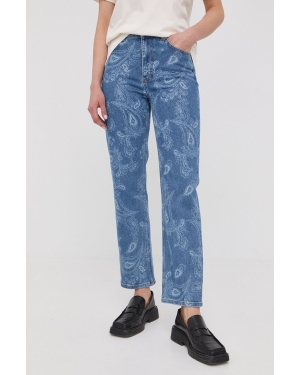 The Kooples jeansy damskie medium waist
