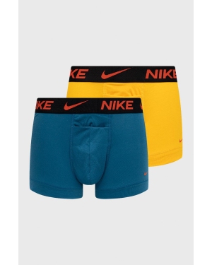 Nike bokserki (2-pack) męskie kolor żółty