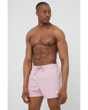 Pepe Jeans szorty kąpielowe REMO D kolor różowy