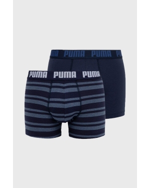 Puma bokserki (2-pack) 907838 kolor niebieski