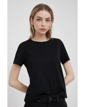 Armani Exchange t-shirt bawełniany kolor czarny 8NYT94 YJ16Z NOS