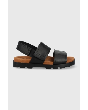 Camper sandały skórzane Brutus Sandal męskie kolor czarny