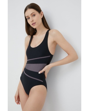Aqua Speed jednoczęściowy strój kąpielowy Stella kolor czarny lekko usztywniona miseczka