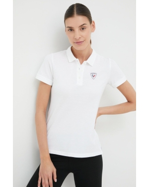 Rossignol t-shirt bawełniany kolor biały RLKWY02