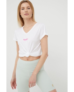 RefrigiWear t-shirt damski kolor biały