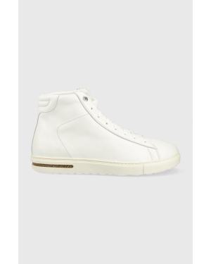 Birkenstock sneakersy skórzane Bend Mid 1021381 kolor biały