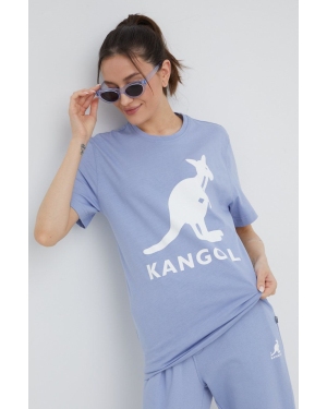 Kangol t-shirt bawełniany KLEU005.D-116