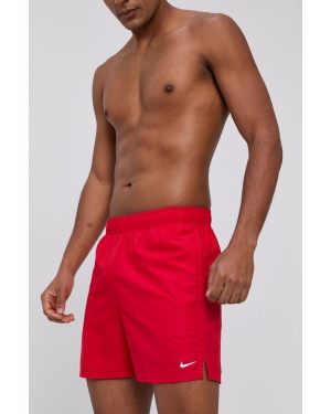Nike szorty kąpielowe kolor czerwony