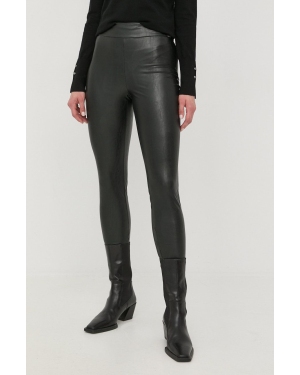 Guess spodnie NEW PRISCILLA damskie kolor czarny W2YB16 WEPI0