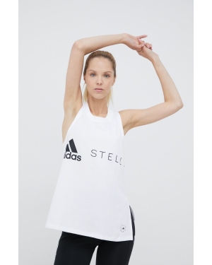adidas by Stella McCartney top treningowy HA8972 kolor biały