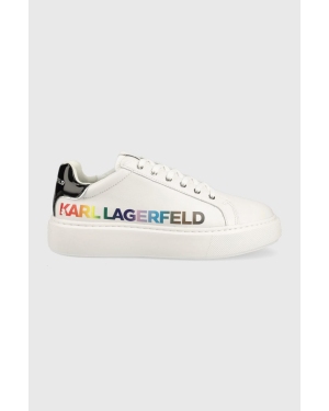 Karl Lagerfeld sneakersy MAXI KUP KL62226 kolor biały