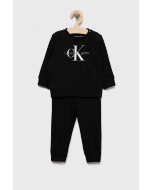 Calvin Klein Jeans dres dziecięcy IN0IN00017.9BYY kolor czarny