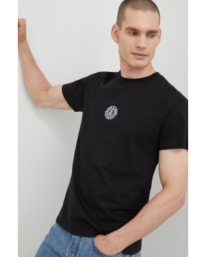 Unfair Athletics t-shirt bawełniany kolor czarny z aplikacją