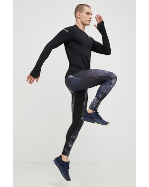 adidas Performance legginsy treningowe Techfit męskie kolor czarny wzorzyste