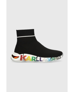 Karl Lagerfeld sneakersy QUADRA KL63246P kolor czarny
