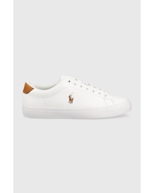 Polo Ralph Lauren sneakersy skórzane Longwood kolor biały 816877702001