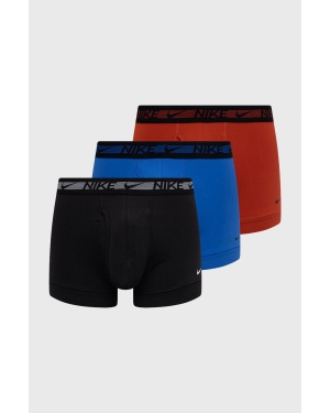 Nike bokserki (3-pack) męskie kolor czarny