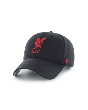 47brand Czapka Liverpool FC kolor czarny z aplikacją EPL-RAC04CTP-BK