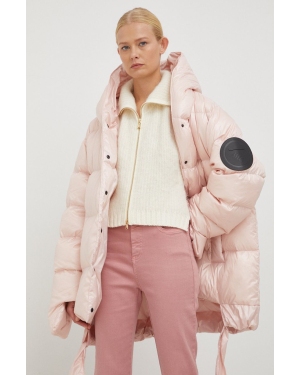 MMC STUDIO kurtka puchowa Jesso damska kolor różowy zimowa oversize