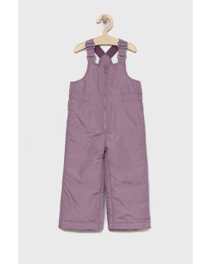 GAP spodnie dziecięce kolor fioletowy