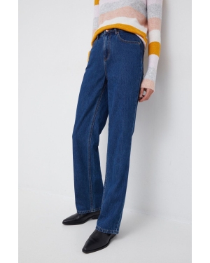 Vero Moda jeansy bawełniane damskie high waist