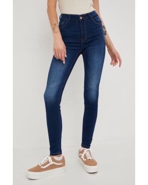 JDY jeansy damskie medium waist