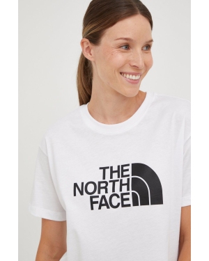 The North Face t-shirt bawełniany kolor biały NF0A4T1RFN41-FN41