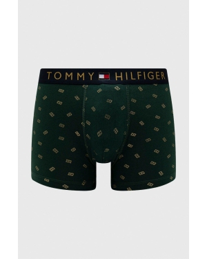 Tommy Hilfiger zestaw bokserki i skarpetki kolor zielony