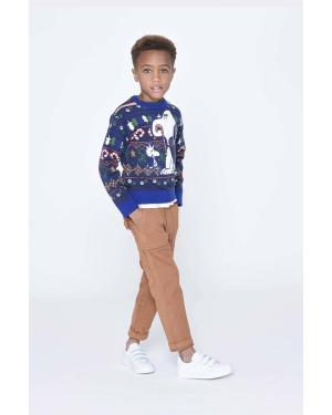 Marc Jacobs sweter dziecięcy kolor granatowy lekki