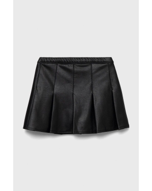 Abercrombie & Fitch spódnica dziecięca kolor czarny mini rozkloszowana