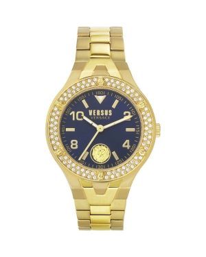 Versus Versace zegarek damski kolor złoty