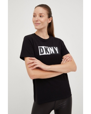 Dkny t-shirt damski kolor czarny DP2T5894