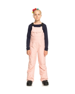 Roxy spodnie dziecięce kolor różowy