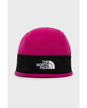 The North Face czapka kolor fioletowy