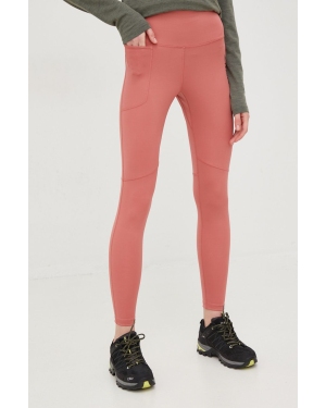 adidas TERREX legginsy sportowe Multi damskie kolor różowy gładkie