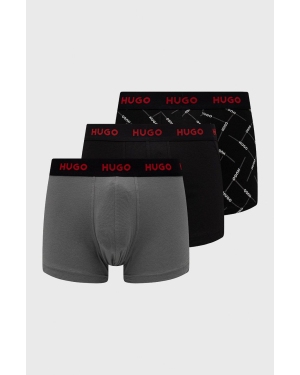 HUGO bokserki 50480170 (3-pack) męskie kolor czarny
