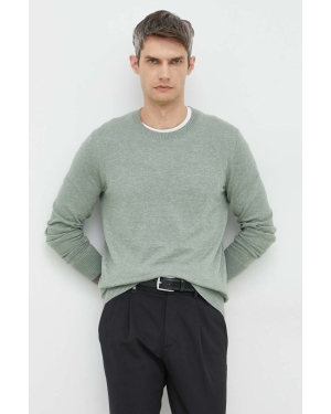 GAP sweter męski kolor zielony lekki