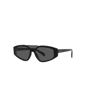 Emporio Armani okulary przeciwsłoneczne męskie kolor czarny