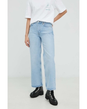 Samsoe Samsoe jeansy Riley Jeans damskie high waist