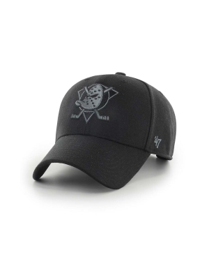 47brand czapka z daszkiem NHL Anaheim Ducks kolor czarny z aplikacją H-MVPSP25WBP-BKG