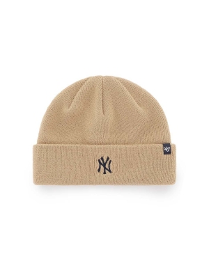 47brand czapka MLB New York Yankees kolor beżowy