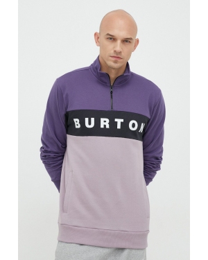 Burton bluza męska kolor różowy wzorzysta