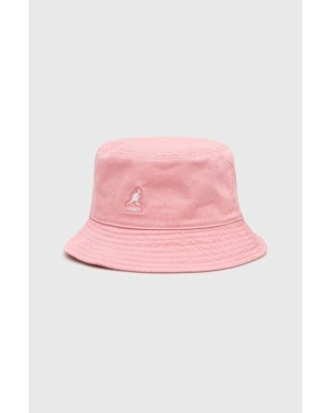 Kangol kapelusz bawełniany kolor różowy bawełniany