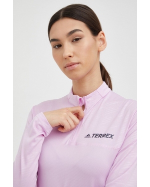 adidas TERREX longsleeve sportowy Multi damska kolor różowy