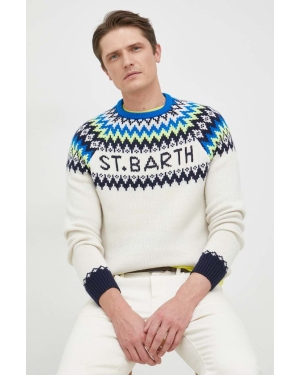 MC2 Saint Barth sweter z domieszką wełny męski