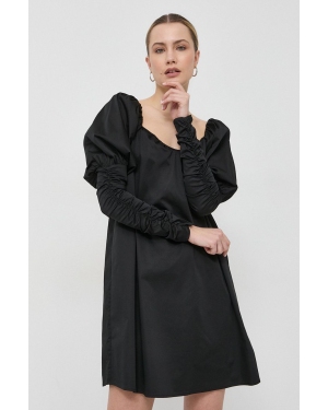 Notes du Nord sukienka Fawn kolor czarny mini prosta