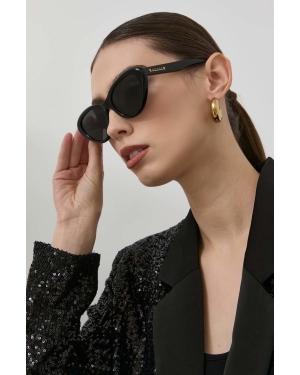 Gucci okulary przeciwsłoneczne GG1170S damskie kolor czarny