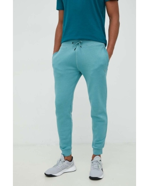 Guess spodnie dresowe ALDWIN kolor niebieski melanżowe Z2YB22 K9V31