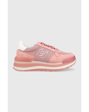 Liu Jo sneakersy AMAZING 16 kolor różowy BA3119PX027S1688